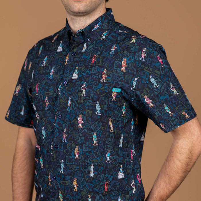 RSVLTS Where's Waldo Short Sleeve Shirt Where's Waldo? "When's Waldo?" – KUNUFLEX Short Sleeve Shirt Where's Waldo? "When's Waldo?" – KUNUFLEX Short Sleeve Shirt