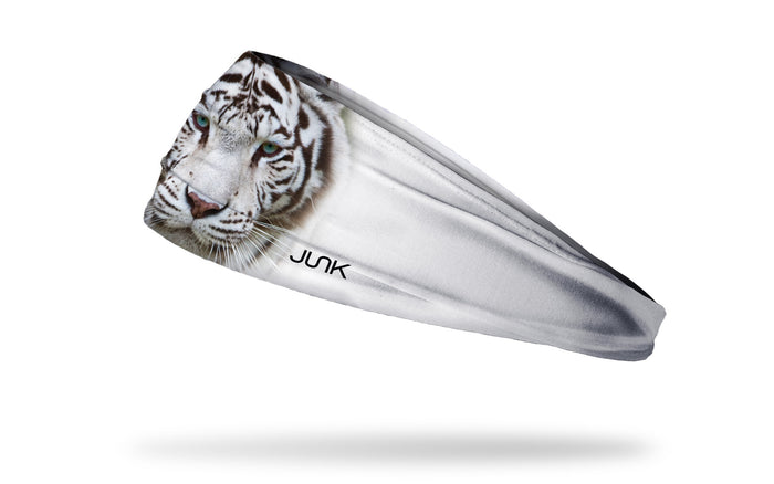 White Bengal Tiger Big Bang Lite Headband - View 1