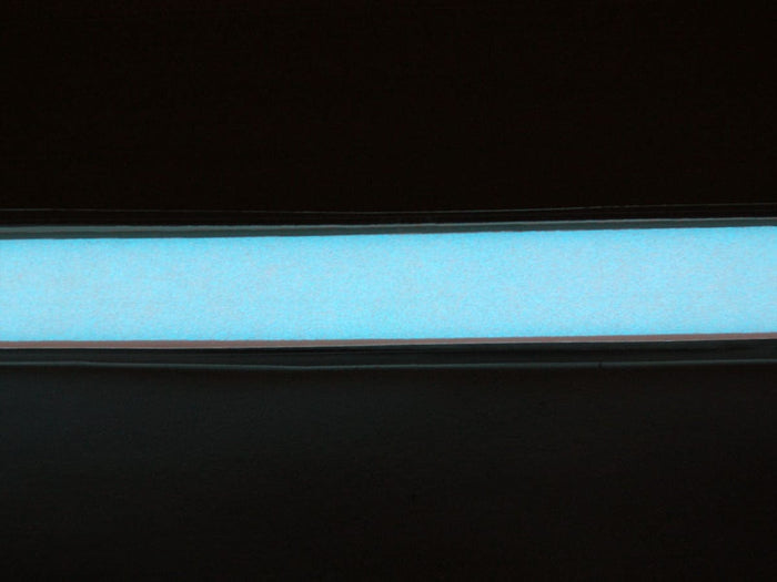 White Electroluminescent (EL) Tape Strip -100cm w/two connectors by The Pi Hut - The Pi Hut