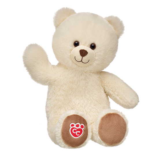 White Lil Cub Stuffed Teddy Bear