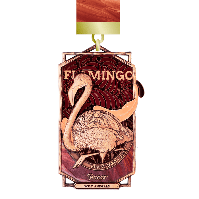 Wild Animals Virtual Race - Flamingo 3 km