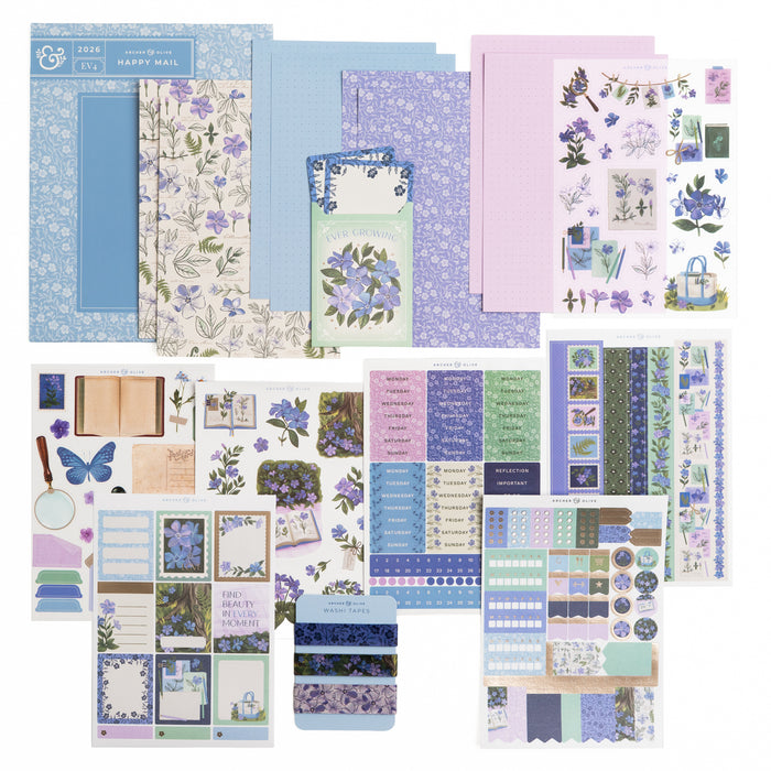 Wild Periwinkle Themed Kit - Archer and Olive