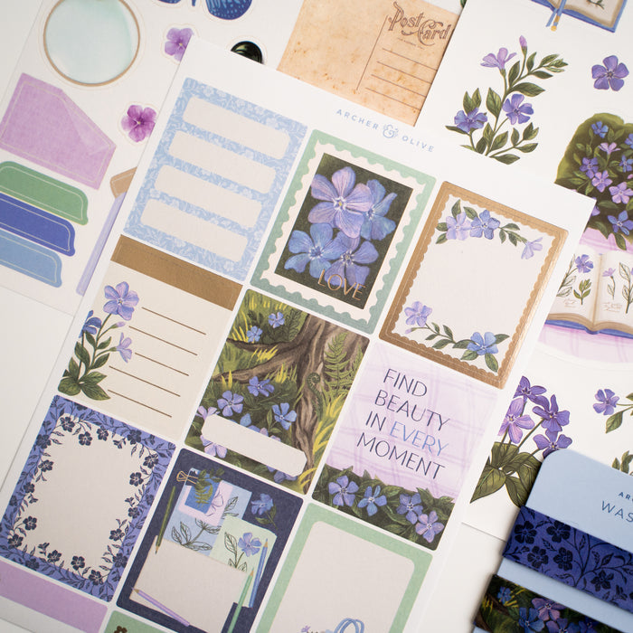 Wild Periwinkle Themed Kit - Archer and Olive