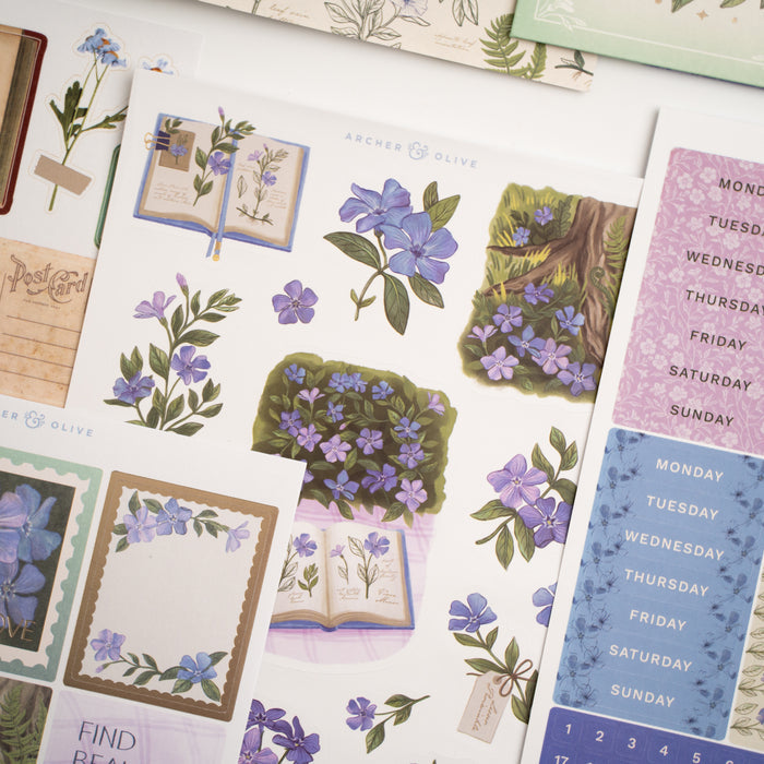 Wild Periwinkle Themed Kit - Archer and Olive