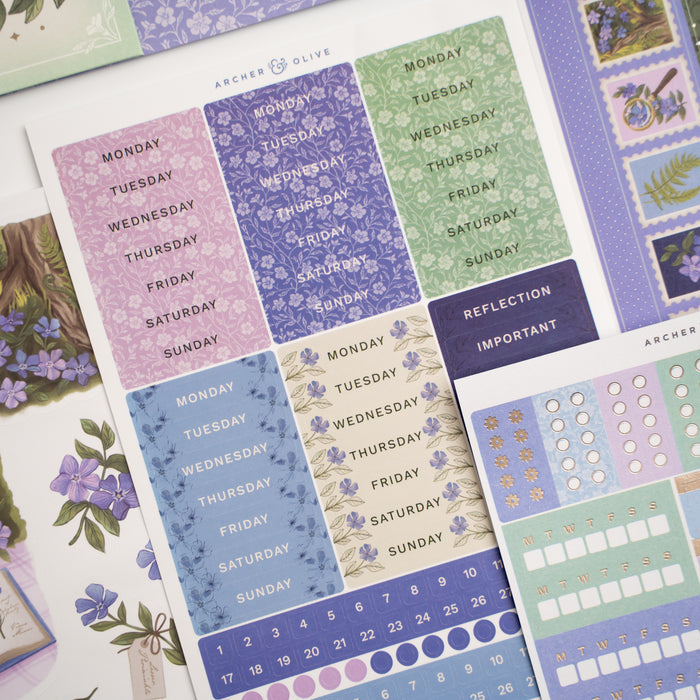 Wild Periwinkle Themed Kit - Archer and Olive