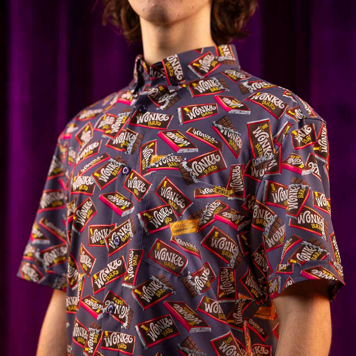 RSVLTS RSVLTS Willy Wonka Series 1  "You’ve Got a Golden Ticket" _ KUNUFLEX Short Sleeve Shirt