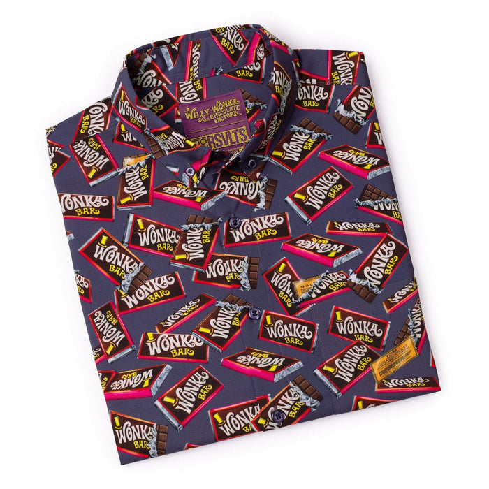 RSVLTS RSVLTS Willy Wonka Series 1  "You’ve Got a Golden Ticket" _ KUNUFLEX Short Sleeve Shirt