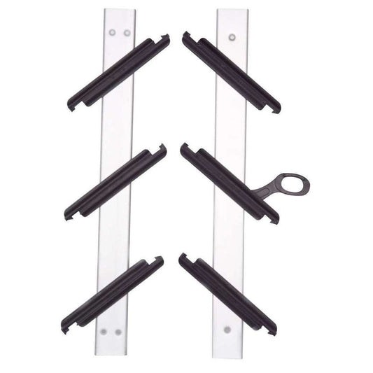 Wind Louvre Frame 3 Blade Alu 6" S/C Glass **