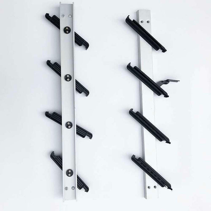Wind Louvre Frame 4 Blade Alu 6" S/C Glass