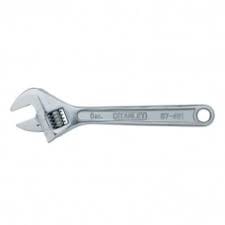 Wolfox Adjustable Wrench, Made of Forged Carbon Steel, Chrome Plated with Metric and Inch Scale. Ideal for Bicycle Repair, Plumbing, Vehicle and Machinery Repair, Furniture Assembly and Almost Every DIY - WF4510 and WF4512 MEGA