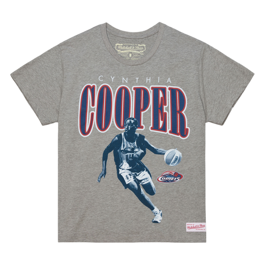 Women's Houston Comets Mitchell & Ness HWC Cynthia Cooper T-Shirt