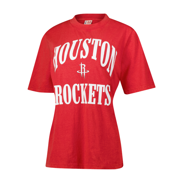 Women's Houston Rockets Ultra Game Revive Drop Shoulder T-Shirt