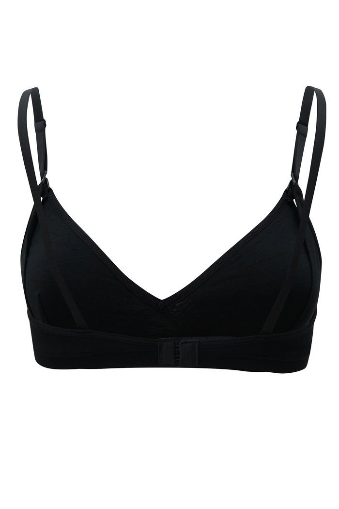 The back of the Women's Nursing Bra in Midnight