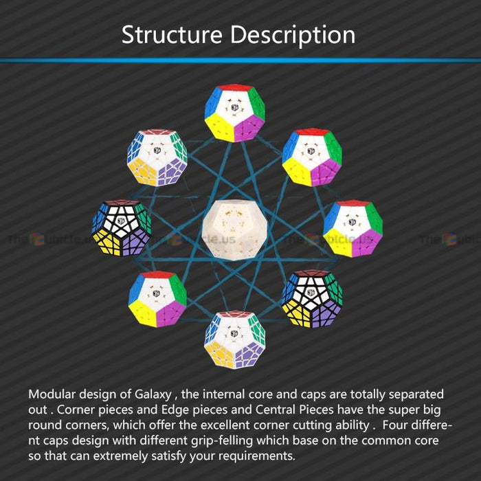 X-Man Galaxy Megaminx (Concave)