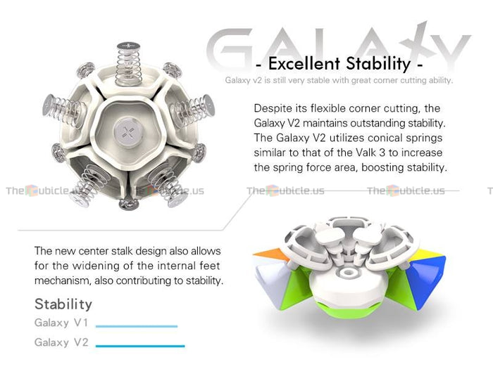 X-Man Galaxy Megaminx V2 (Concave)