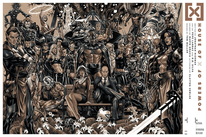 X-Men: House Of X/Powers Of X Screenprinted Poster