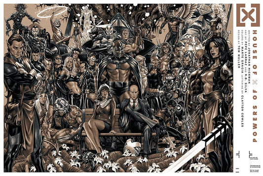 X-Men: House Of X/Powers Of X Screenprinted Poster
