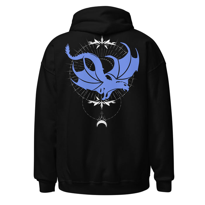 Xaden Riorson Dragon Relic Hoodie - The Bean Workshop - fourth wing, hoodie, rebecca yarros, xaden riorson