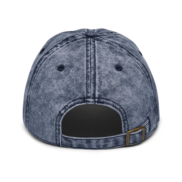 Xaden Riorson Shadow Wielder Embroidered Vintage Cotton Twill Cap - The Bean Workshop - cap, embroidered, fourth wing, hat, iron flame, onyx storm, rebecca yarros