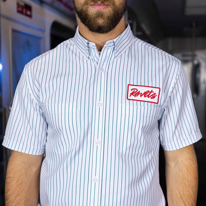 RSVLTS RSVLTS Short Sleeve Shirt Y2K Retro "Full Service" – KUNUFLEX Short Sleeve Shirt Y2K Retro "Full Service" – KUNUFLEX Short Sleeve Shirt
