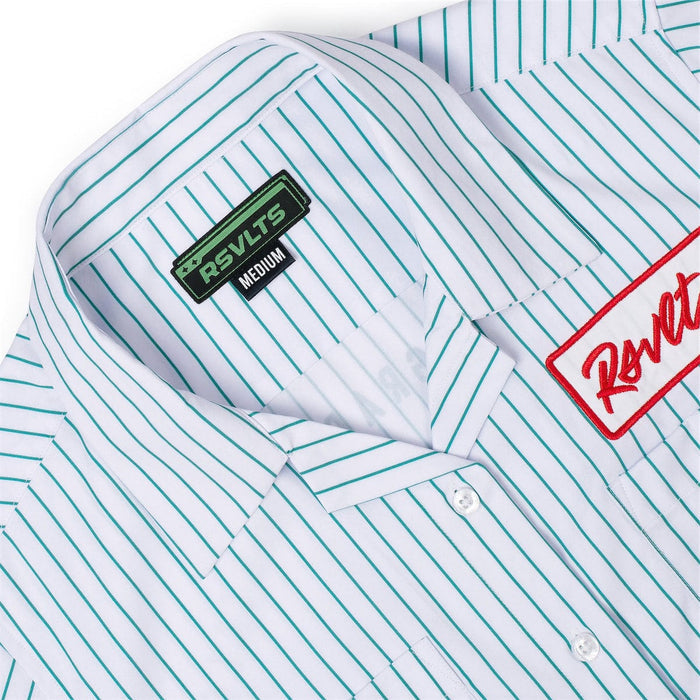 RSVLTS RSVLTS Women's Short Sleeve Shirt Y2K Retro Pack "Full Service" – Women's KUNUFLEX Work Short Sleeve Shirt Y2K Retro Pack "Full Service" – Women's KUNUFLEX Work Short Sleeve Shirt