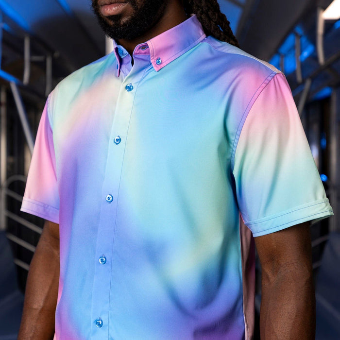 RSVLTS RSVLTS Short Sleeve Shirt Y2K Retro "Sandstorm" – KUNUFLEX Short Sleeve Shirt Y2K Retro "Sandstorm" – KUNUFLEX Short Sleeve Shirt