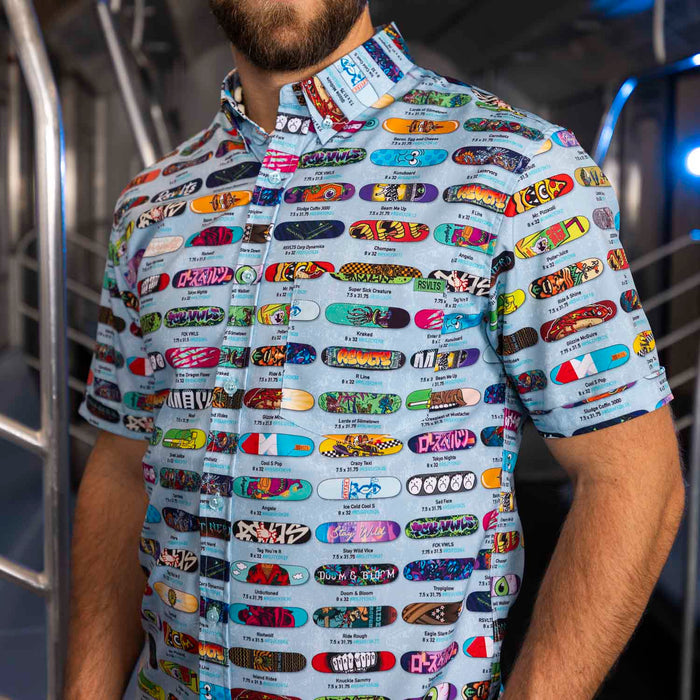 RSVLTS RSVLTS Short Sleeve Shirt Y2K Retro "Skatie Magazine Day" – KUNUFLEX Short Sleeve Shirt Y2K Retro "Skatie Magazine Day" – KUNUFLEX Short Sleeve Shirt