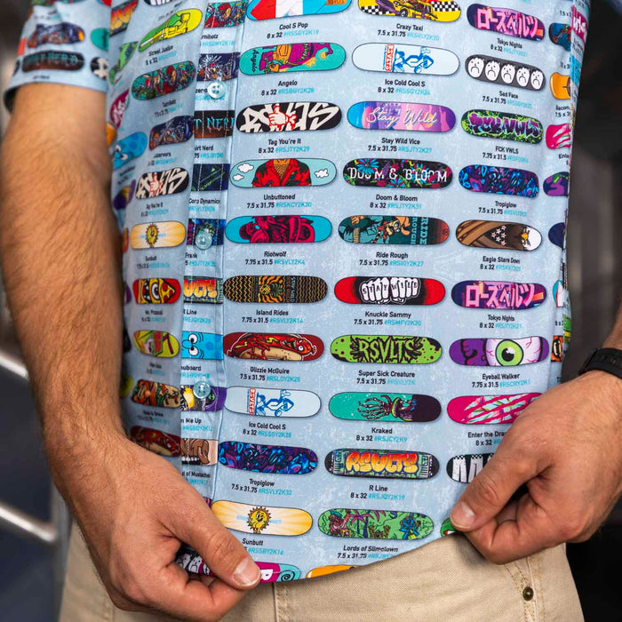 RSVLTS RSVLTS Short Sleeve Shirt Y2K Retro "Skatie Magazine Day" – KUNUFLEX Short Sleeve Shirt Y2K Retro "Skatie Magazine Day" – KUNUFLEX Short Sleeve Shirt
