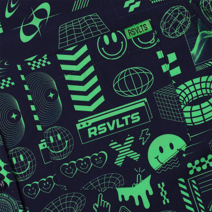 RSVLTS RSVLTS Short Sleeve Shirt Y2K Retro "World Wide Widgets" – KUNUFLEX Short Sleeve Shirt Y2K Retro "World Wide Widgets" – KUNUFLEX Short Sleeve Shirt