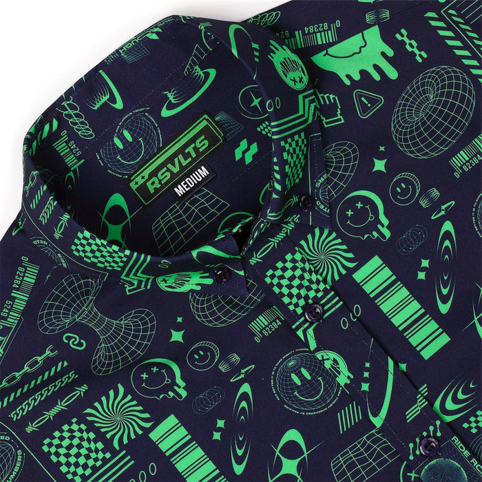 RSVLTS RSVLTS Short Sleeve Shirt Y2K Retro "World Wide Widgets" – KUNUFLEX Short Sleeve Shirt Y2K Retro "World Wide Widgets" – KUNUFLEX Short Sleeve Shirt