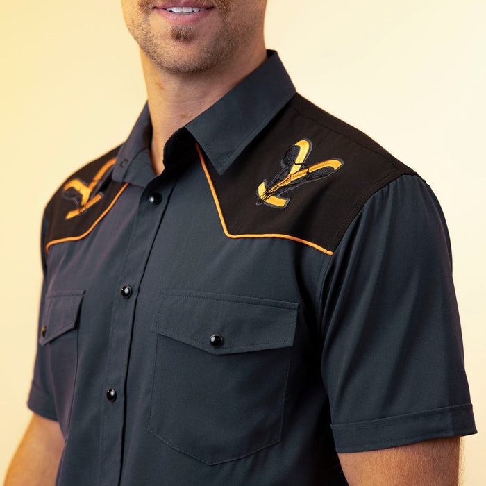RSVLTS Yellowstone Yellowstone "EST. 1886" - Short Sleeve Roper Shirt