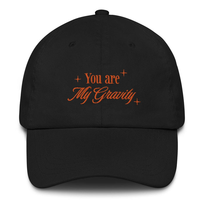 You Are My Gravity Violet and Xaden Embroidered Dad Hat - The Bean Workshop - embroidered, fourth wing, hat, rebecca yarros, violet sorrengail, xaden riorson
