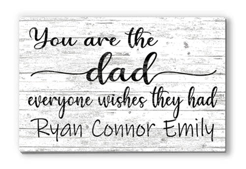 father everyone wishes for sign