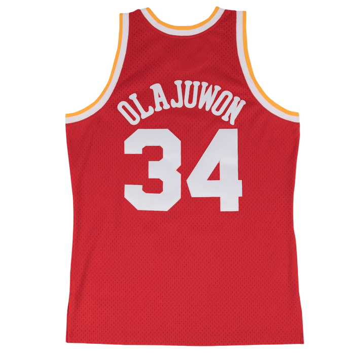 Youth Houston Rockets Mitchell & Ness HWC Hakeem Olajuwon Swingman Jersey