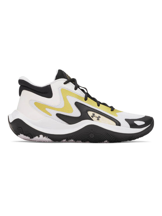 Zapatilla Basketball Unisex Jet '25 Blanco Under Armour