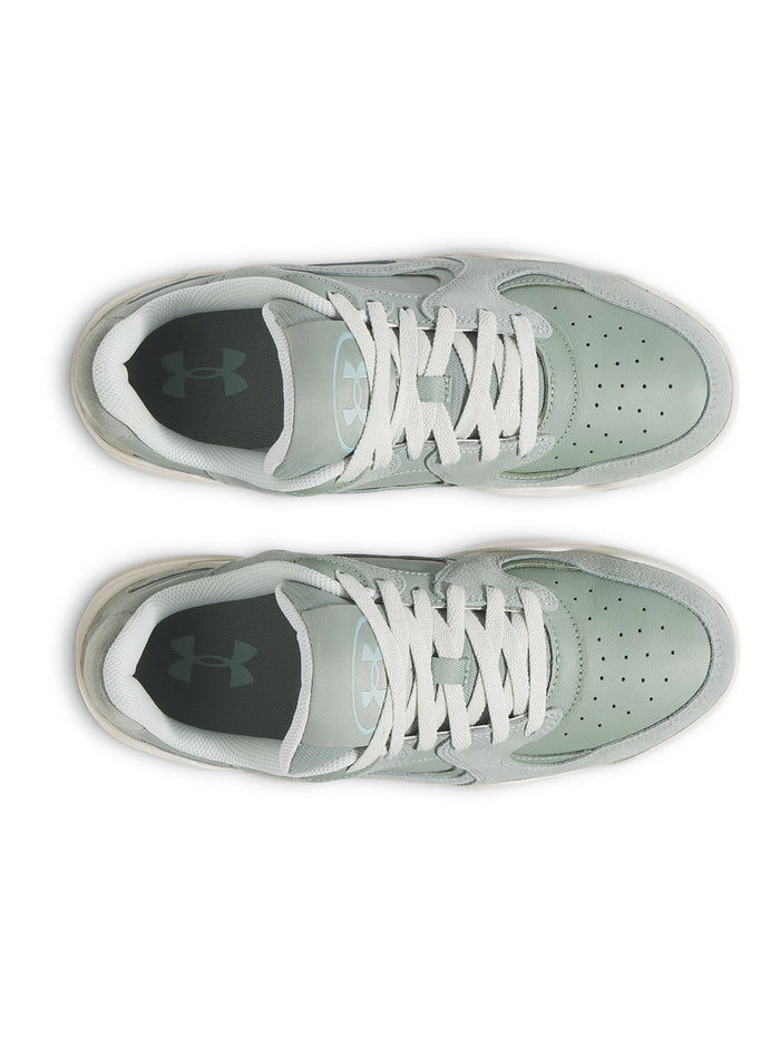 Zapatillas unisex Under Armour Court anatomix sportstyle verde