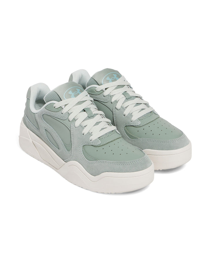 Zapatillas unisex Under Armour Court anatomix sportstyle verde