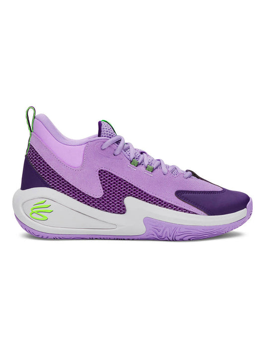 Zapatilla Basketball Unisex Curry 3Z 25 SDE morado Under Armour