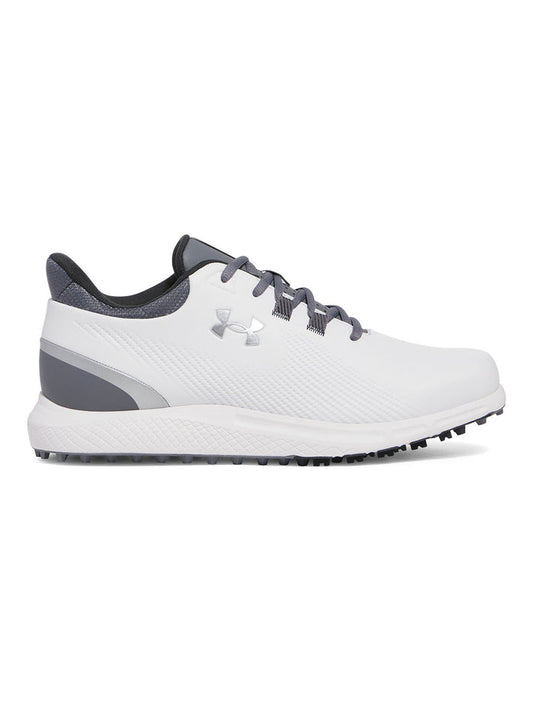 Zapatillas Under Armour drive medal spikeless golf blanco para hombre