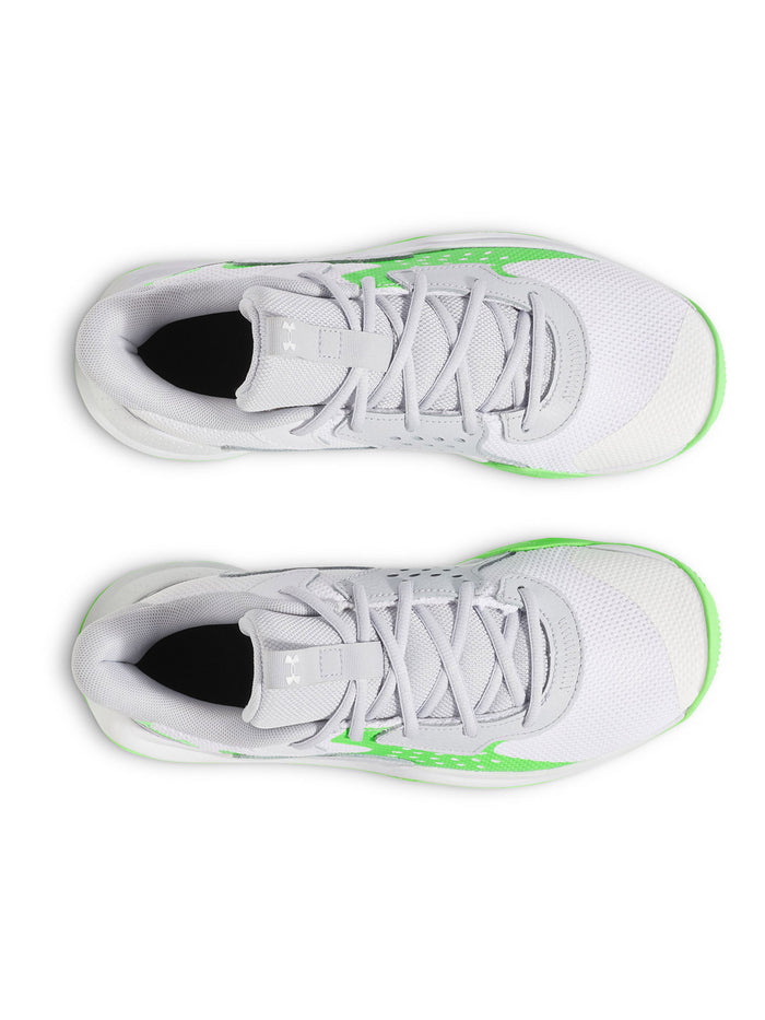 Zapatillas unisex Under Armour jet '23 Basketball blanco