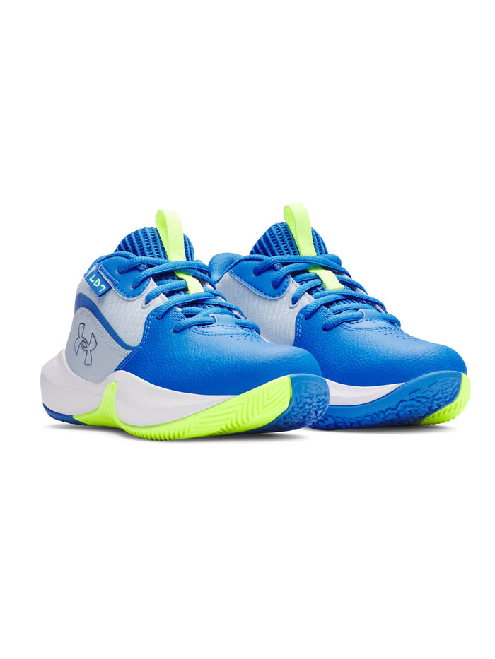 Zapatilla Basket Pre-Escolar Unisex Lockdown 7 Azul Under Armour