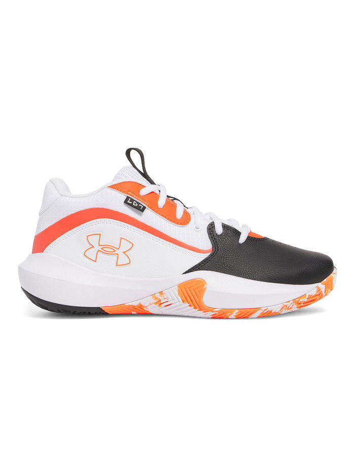 Zapatillas unisex Under Armour Lockdown 7 Basketball negro
