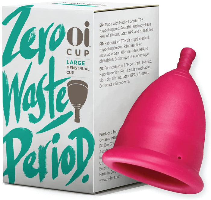 Zero-Waste Reusable Menstrual Cup, Hypoallergenic and Recyclable - Eco Trade Company