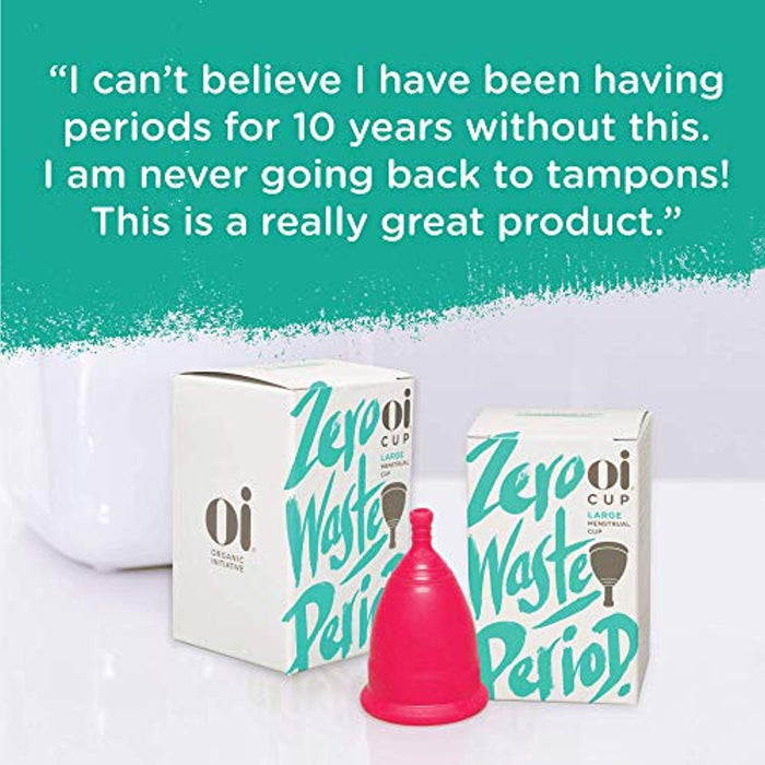 Zero-Waste Reusable Menstrual Cup, Hypoallergenic and Recyclable - Eco Trade Company