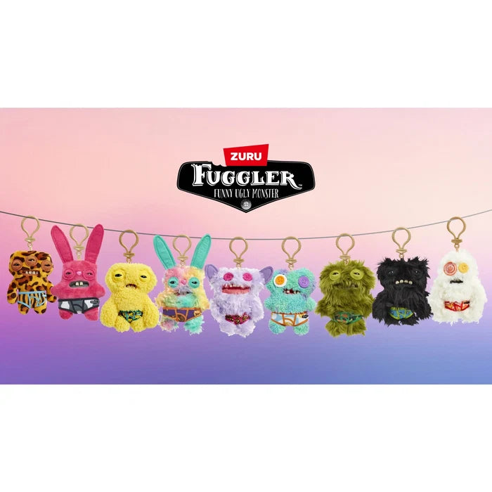 Zuru Fugglers 5 Inch Plush Keyring - Annoyed Alien Leopard