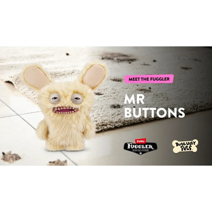 Zuru Fugglers 9 Inch Butt Ugly Pets - Mr. Buttons (Golden Retriever)